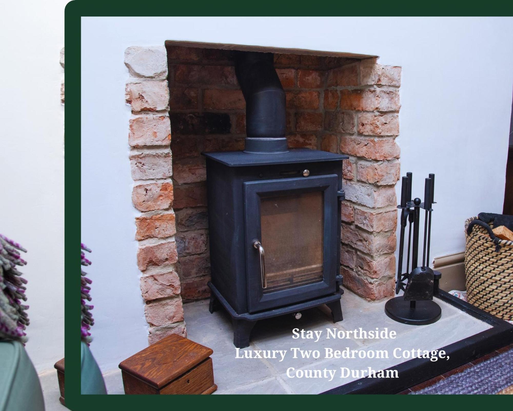 Work And Relax - Fast Wifi, Fireplace & Near Pub Newton Aycliffe Esterno foto